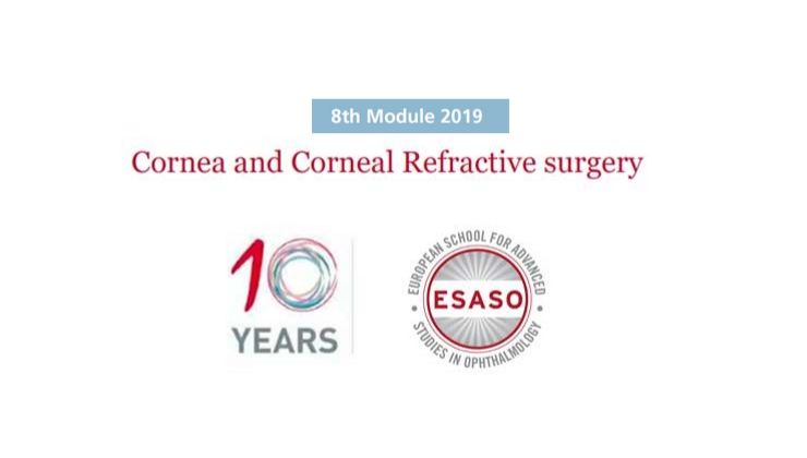 ESASO Cornea and Corneal Surgery 2019