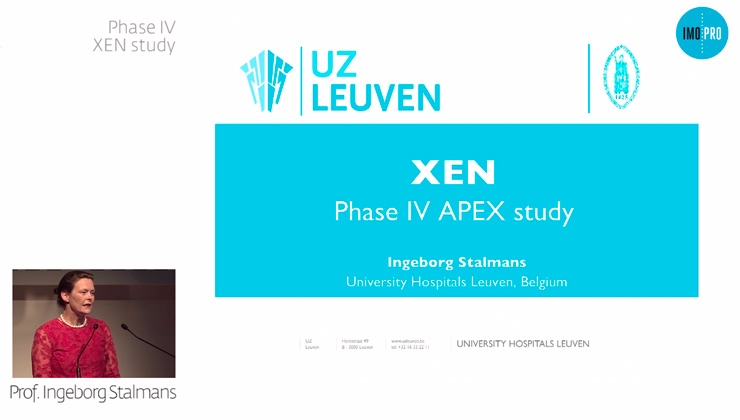 Phase IV XEN study. Ingeborg Stalmans 