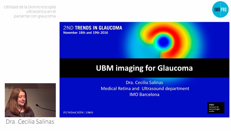 Utilitat de la biomicroscòpia ultrasònica en el pacient amb glaucoma. Cecilia Salinas