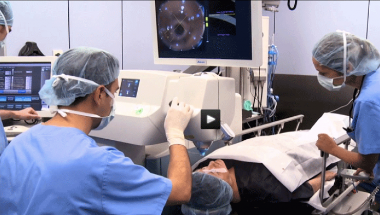 Implantación de lente intraocular multifocal