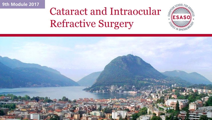 Cataract and Intraocular Refractive Surgery ESASO Module