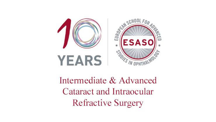 Intermediate i Advanced Cataract and Intraocular Refractive Surgery