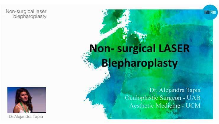 Non-surgical laser blepharoplasty