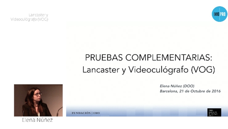 foto pruebas complementarias lancaster y videoculografo