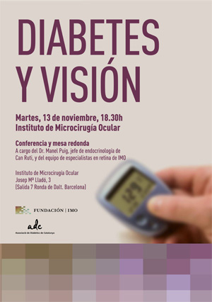 Conferencia Diabetes y Visión